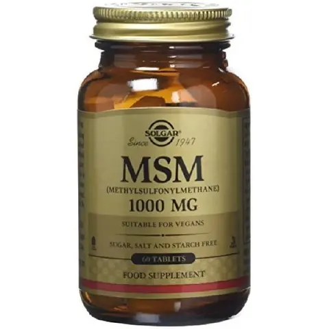 Solgar MSM 1000mg 60 Tabs – imagen 2