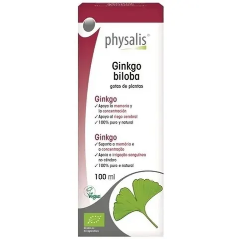 Physalis ext. ginkgo biloba 100ml. bio – imagen 5