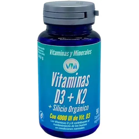 Ynsadiet vitamina d3 + k2 + silicio 90cap. – imagen 4
