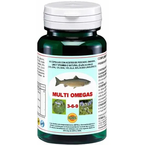Robis Multi Omegas 3-6-9 60 Caps – imagen 4