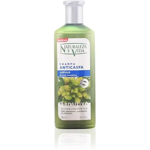 Naturvital Champú Sensitive anticaspa 300 ml – imagen 2