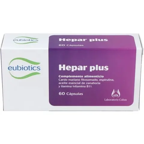 Eubiotics Hepar Plus 60 Cápsulas – imagen 2