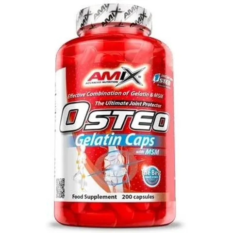 Amix Osteo gelatin caps 200 caps – imagen 3