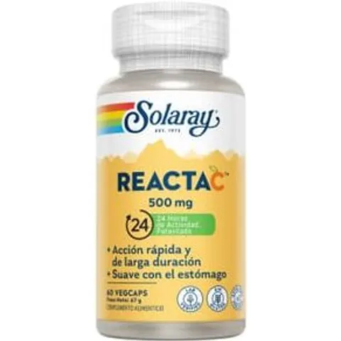 Solaray Reacta C 500 mg 60 VCaps – imagen 3