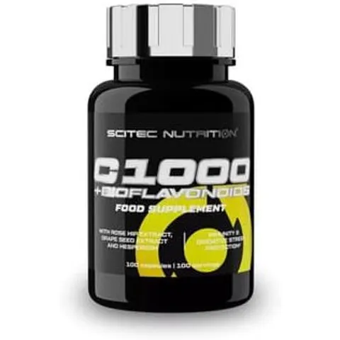 Scitec nutrition c1000 + bioflavonoids 100 caps – imagen 3