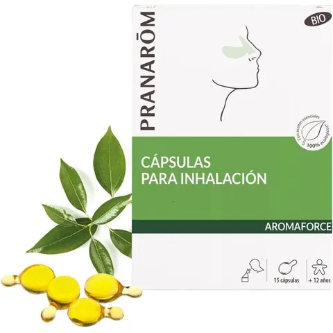 Pranarom aromaforce caps inhal bio 15 caps+inhal – imagen 4