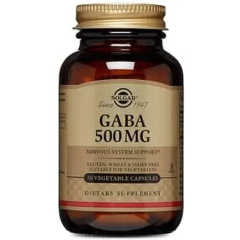 Solgar Gaba 500mg 50 Vcaps – imagen 3