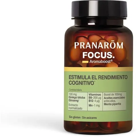 Pranarôm Aromaboost Focus 60caps – imagen 4