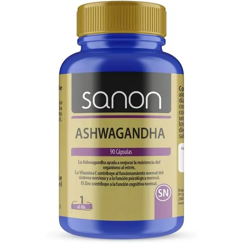 Sanon Ashwagandha 90 Cápsulas – imagen 2