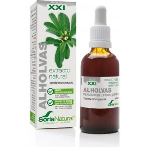 Soria Natural Extracto De Alholvas 50 ml – imagen 2