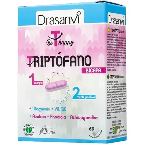Drasanvi Triptófano Bicapa 60 Comprimidos – imagen 3