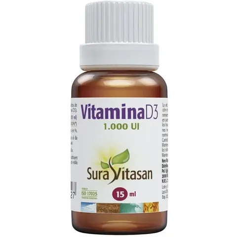Sura Vitasan Vitamina D3 15 ml – imagen 3