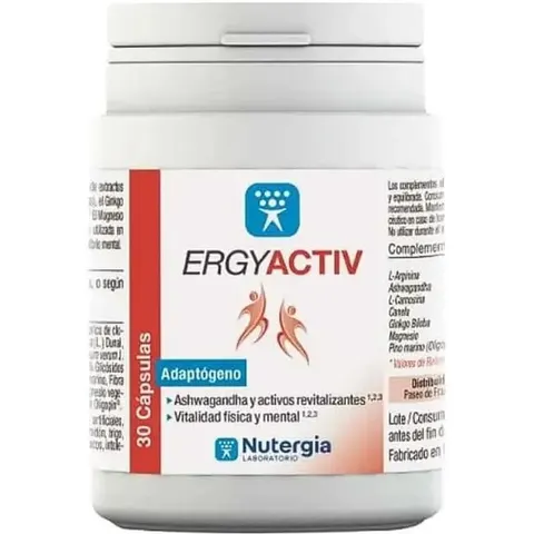 NUTERGIA Ergyactiv 30caps – imagen 4