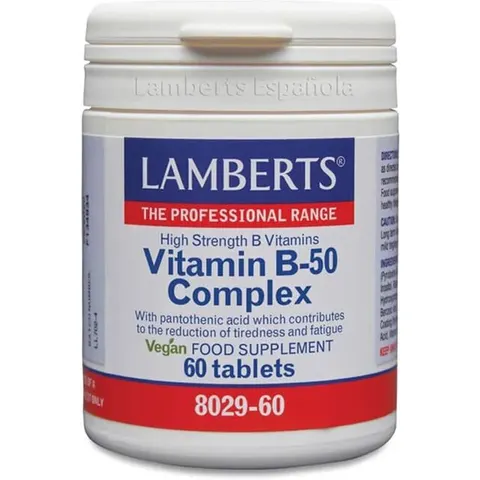 Lamberts Vit B Complex50 Comp – imagen 5