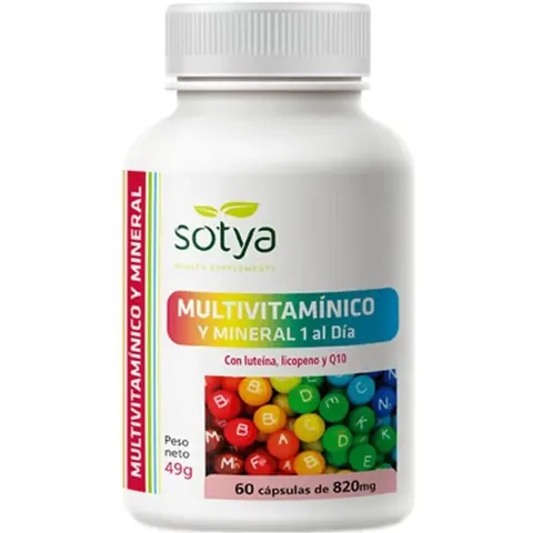 Sotya multivitaminico mineral 60cap. – imagen 2