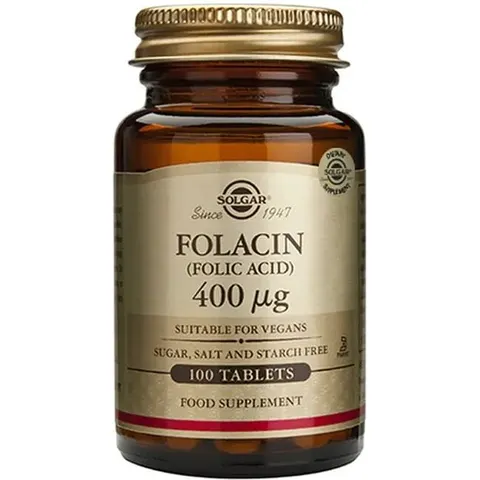 Solgar Folacín 400 mcg 100 comprimidos – imagen 4