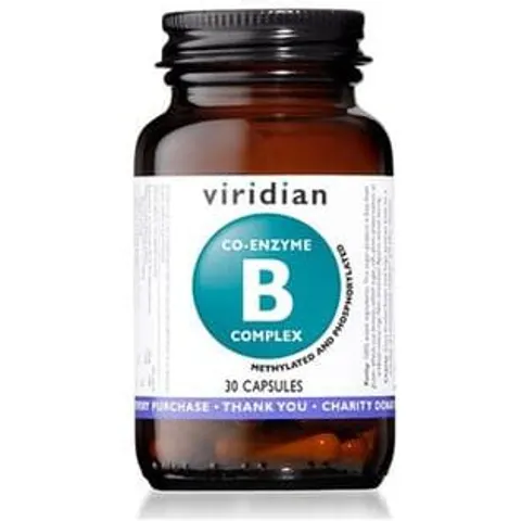 Viridian CO-ENZYME B COMPLEX 30 VCaps – imagen 2