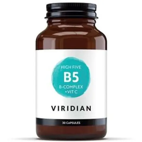 Viridian High Five B-Complex con Ascorbato de Magnesio 30 Cápsulas – imagen 2