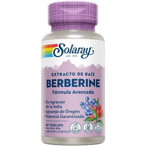 Solaray BERBERINE 60 VCaps – imagen 2
