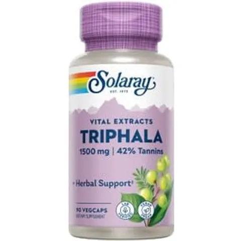 Solaray TRIPHALA 90 Caps – imagen 2