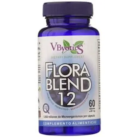 V.Byotic Flora Blend 12 60 Cápsulas – imagen 2