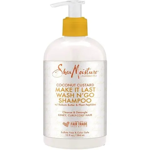 Shea Moisture Coconut Custard Wash Champú 384 ml – imagen 2