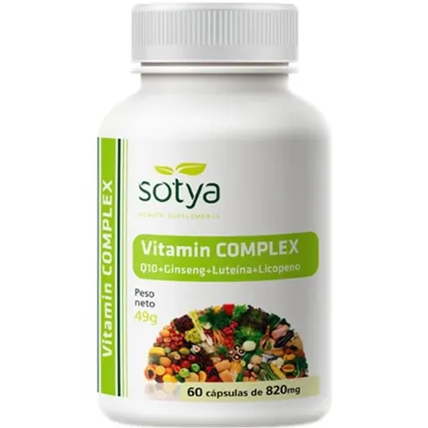 Sotya Vitamin Complex 820mg 60 cápsulas – imagen 4