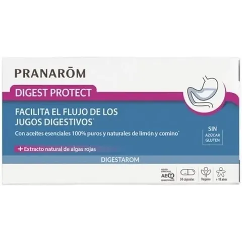 Pranarom Digest Protect 30 Cápsulas – imagen 3