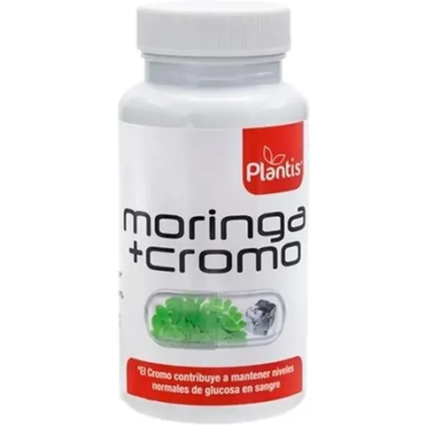 Plantis Moringa + Cromo 60 Cápsulas – imagen 3