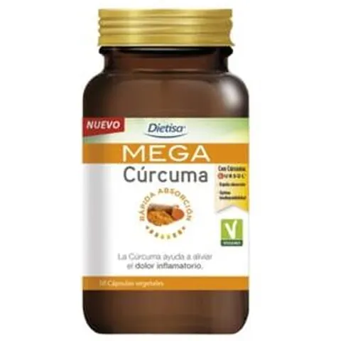 Dietisa mega curcuma 50cap. – imagen 3