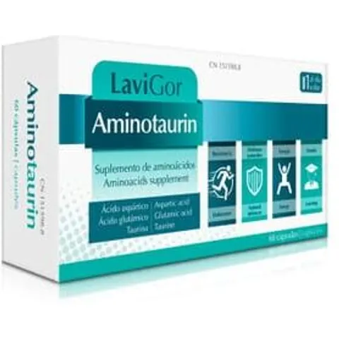 Lavigor Aminotaurin 60 caps – imagen 2