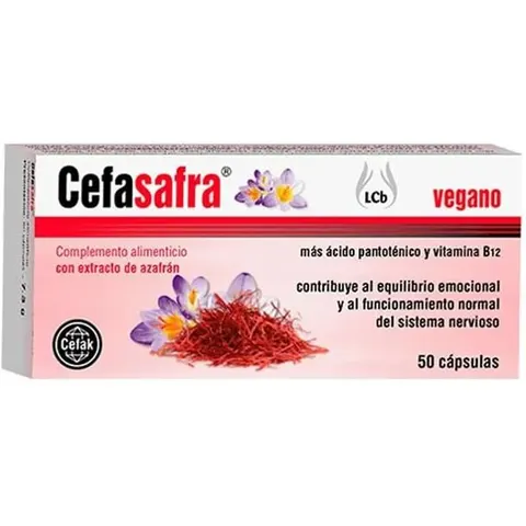Cefak Cefasafra 50 cápsulas – imagen 4