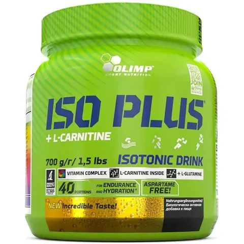 Olimp Iso Plus L-Carnitine 700g Tropic Blue – imagen 2