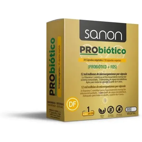 Sanon Probiótico 30caps – imagen 2