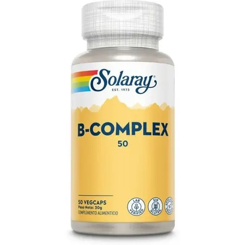 Solaray B-Complex50 50 Cápsulas Vegetales – imagen 3