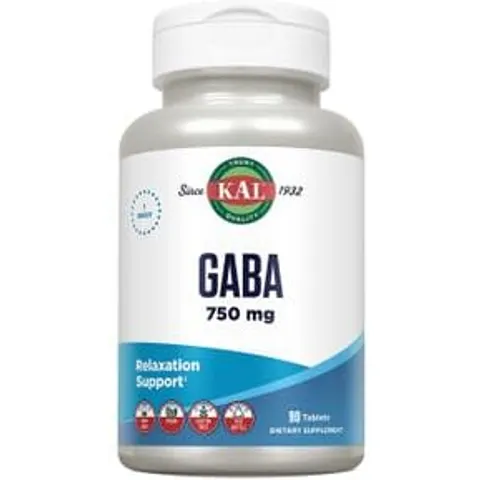 Solaray Gaba 750 mg 90 Comprimidos – imagen 3