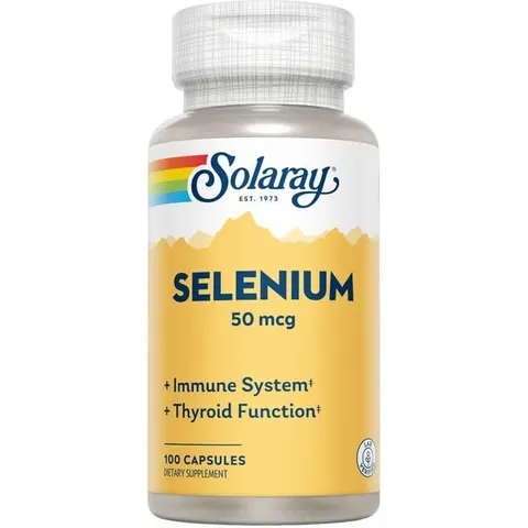 Solaray SELENIO 50mcg 100 Caps – imagen 2