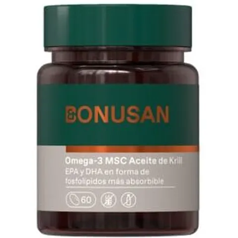 Bonusan ACEITE DE KRILL 500MG 60 Perlas – imagen 3