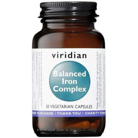 Viridian HIERRO BALANCEADO COMPLEX 30 VCaps – imagen 3