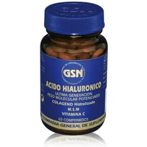 GSN Ácido Hialurónico 60 comp – imagen 2