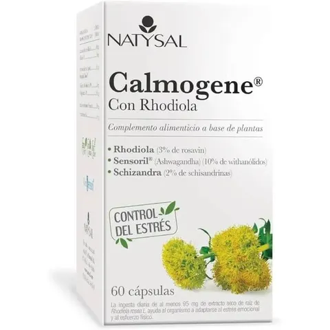 Natysal Calmogene con Rhodiola Complex 60 Cápsulas – imagen 3