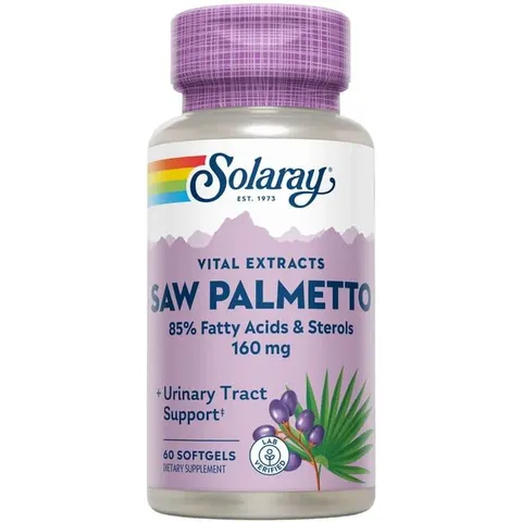 Solaray Saw Palmetto 60 Perlas – imagen 3