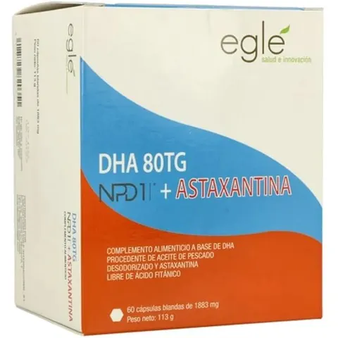 Egle npd1 dha + astaxantina 60cap. – imagen 4