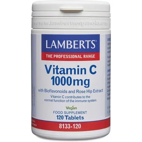 Lamberts Vitamina C 1000 mg 120 Cápsulas – imagen 3