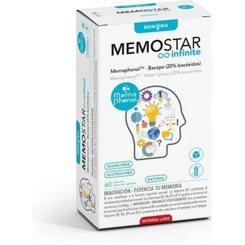 INTERSA Memostar Infinite 60caps – imagen 3