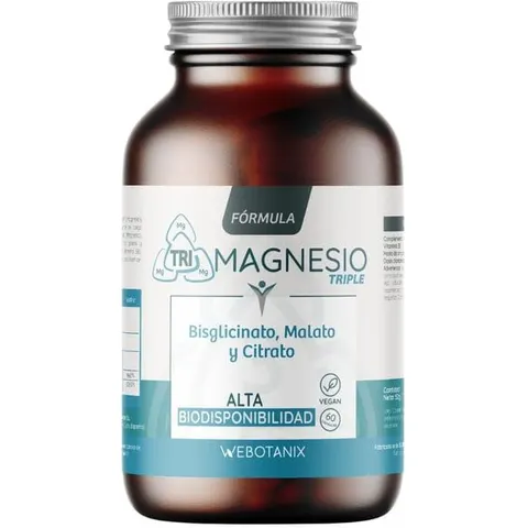 WeBotanix Triple Magnesio 60 Cápsulas – imagen 3