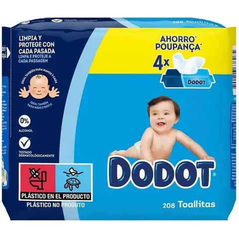 Dodot Toallitas 208 Uds – imagen 3