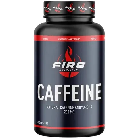 Fire nutrition caffeine anhydrous 200mg 60cap. – imagen 2