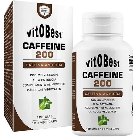 Vit.O.Best Caffeine 200 120 Cápsulas – imagen 2