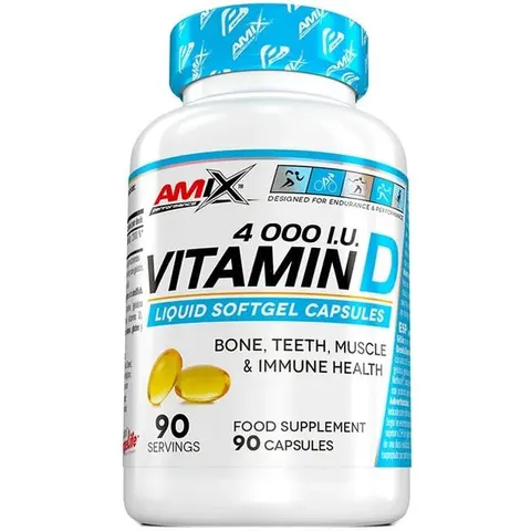 Amix Performance Vitamin D 4000 I.U. 90caps – imagen 4